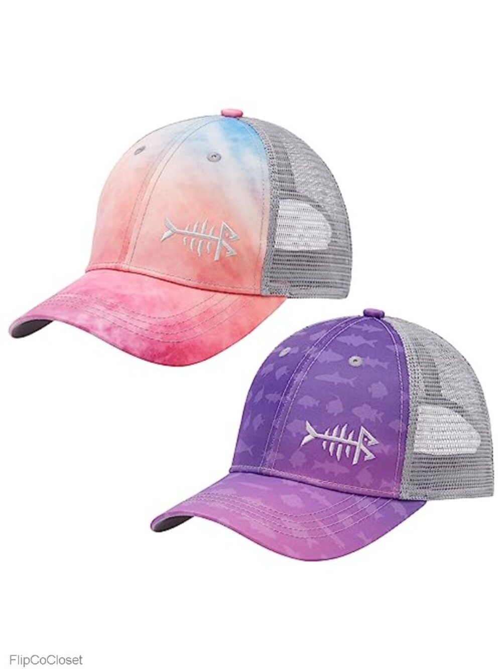 Fishing Trucker Hat Mesh Back Adjustable Baseball Cap for Men Women